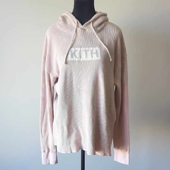 Kith Other - Calux X Kith Light Pink Hoodie Men's Medium